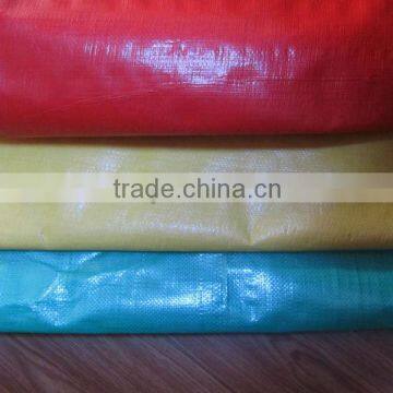 poly weave tarpaulin / PE tarpaulin / poly tarp