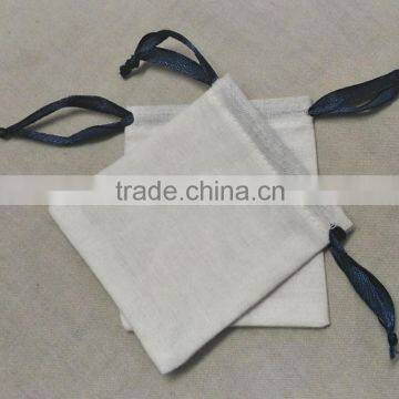 Natural Drawstring Cotton Bag With Custom Logo photo-4