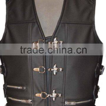 Brand New Leather Motorcycle Vest