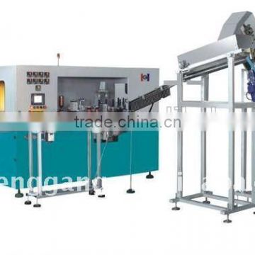 PET single-cavity chemical bottle blow molding machine