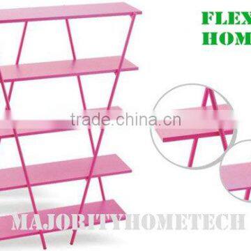 Home metal storage shelf---Ladder shelf SHR-3
