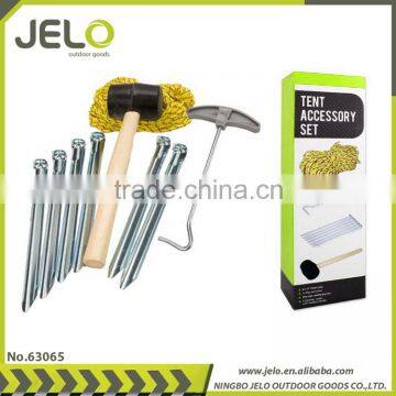 Tent Tool Accessory Kit Setting Up Break down Camping Tools