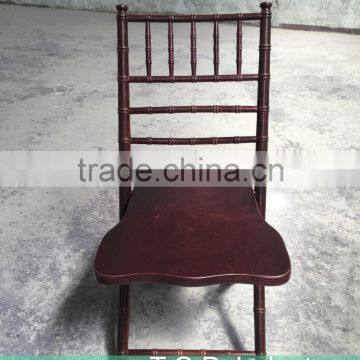 Wood Folding Chivary Chair