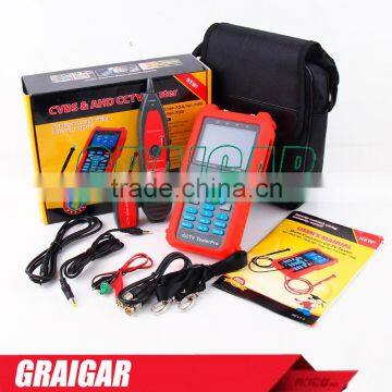 NF-704 CCTV Monitor Tester With Trace and Locate RJ45 BNC and Other Metal Cables Wiremap for RJ45 and BNC photo-5