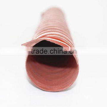 ID 16'' 400 mm High temperature 4000 mm silicone Air Ducting Flexible Pipe Hose