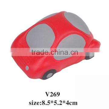 Fashion Promotional pu Stress Toy Car Promotional Squeeze Stress Cars Toy Convertible Car Anti Stress Items