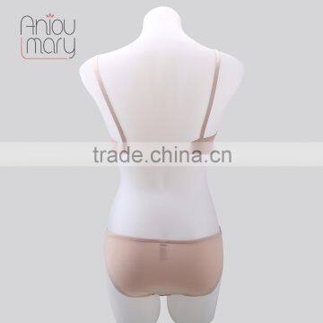 Ladies Classic Smooth Breathable Underwear Set Ladies T-Shirt Bra With Biklini photo-2