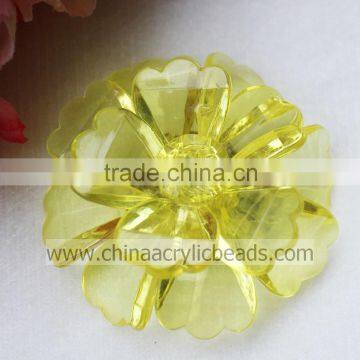 Cheapest 41MM Wholesale Round Jewelry Beads flower accent with Factory Price