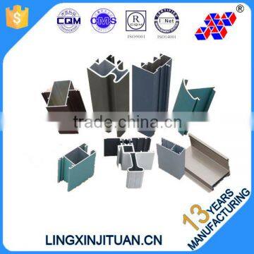 Curtain wall profile aluminium curtain for windows good quality