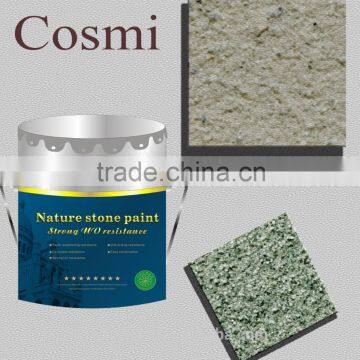 High textured effect wall coating for exterior Peeling resistance acrylic wall paint