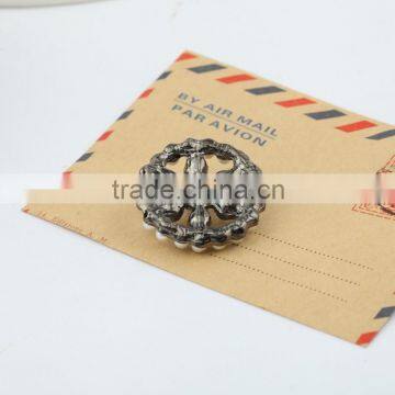 New Arrival Pearl Rhinestone Button for Apparel photo-4