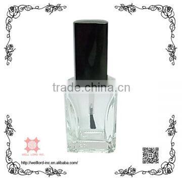 10ml Wood Plastic Cap Acrylic Cylinder Nail Polish Bottle