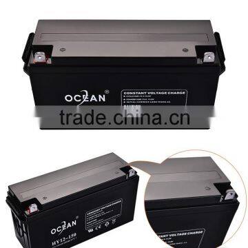Anti-corrosion Unique Most Fashionable 12V 150ah Front Terminal Battery
