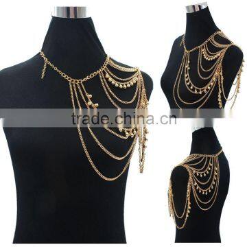 Tassel shoulder chain sexy waist chain