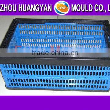 Foldable beverage crate mould