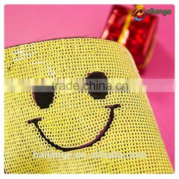 Delicate Style Wholesale Small Size Smile Sequin Embroidery Patches