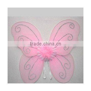 Lovely pink butterfly wings