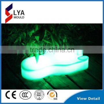 2016 Zhengzhou plastic IP68 led brick footpath lights