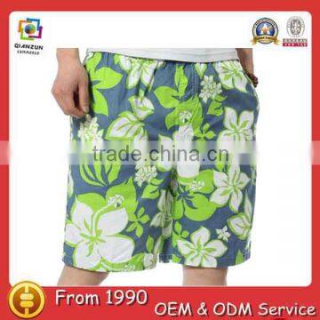 2014 polyester summer men beach short pant