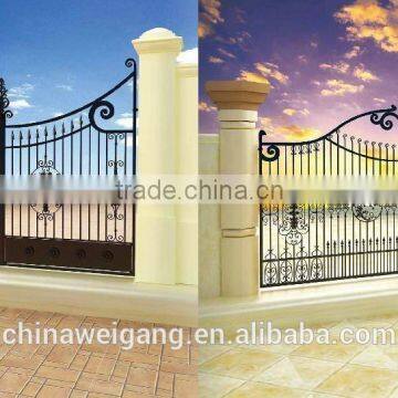 Decorative security wrought iron gates models