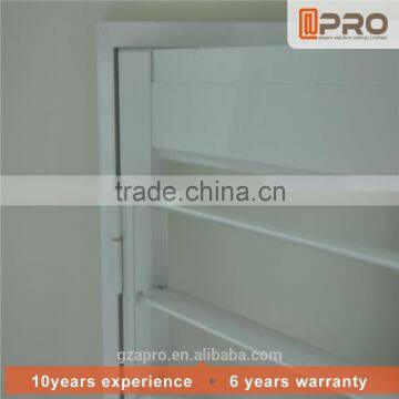 New Products Aluminum Window Grills Design Louver Window Frames