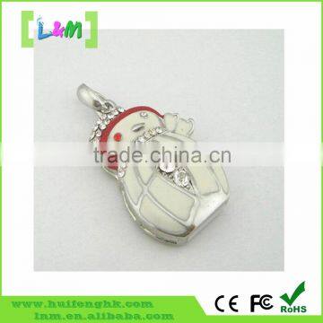 Christmas gift Snowman customized usb flash drive
