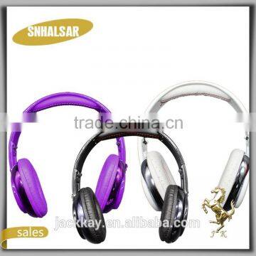 White Silver Headphones Headset Consumer Electronics S-009 photo-4