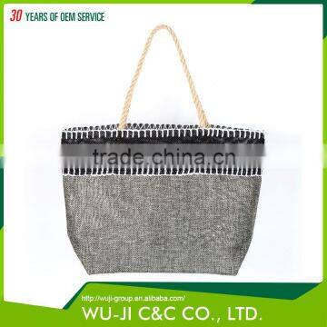 High quality cheap custom eco-friendly burlap gift tote bag