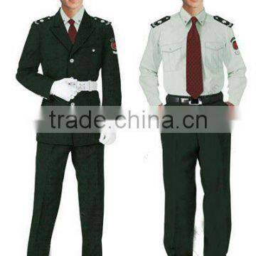 handsome security guards uniform