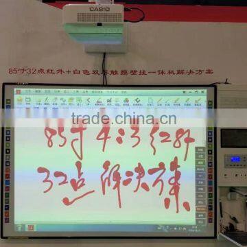 10point new arrival multi touch interactive smart infrared white board for school and office with high quality and cheap price