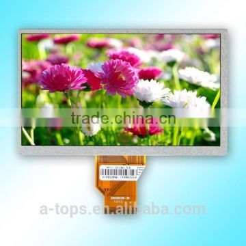 GPS Navigation 7inch TFT LCD touch screen module with capacitive touch panel