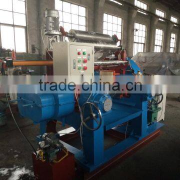 XK 300 open mixing mill/ 12 inches rolling mill with stock blender