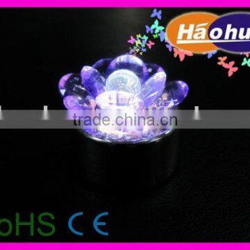 LED ABS flower candle light