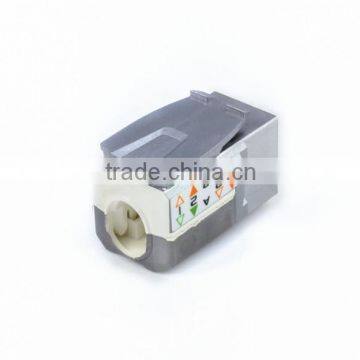 Network Solution Cat 6A 90Degree RJ45 8P8C UTP Modular Keystone Jacks photo-3