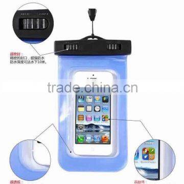 transparent pvc pouch for mobile phone cell phone