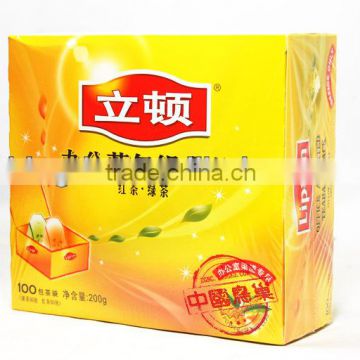 Automatic Tridimensional Cellophane film packing machine,lipton tea packing machine