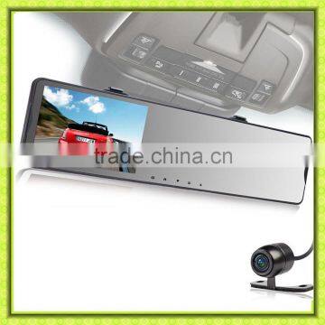 mirror car camera dvr 168p 1080P FHD recorder monitor blackbox