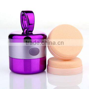 2016 New Quality 3D Smart Foundation Face Powder Vibrator Electric Puff Sponge Cosmetic Beauty Spa Tool With 2 Extra Puffs