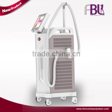 Factory Price!!!no pain Macrochannel Hair Removal Skin soften 808nm diode laser Stationary permanent DIDO-IV