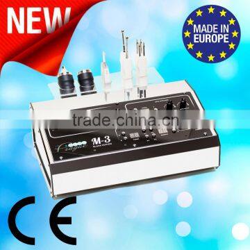 Multifunctional Beauty Machine: Ultrasonic Skin Scrubber + Ultrasound Therapy + Microcurrent Therapy - Alvi Prague M-3