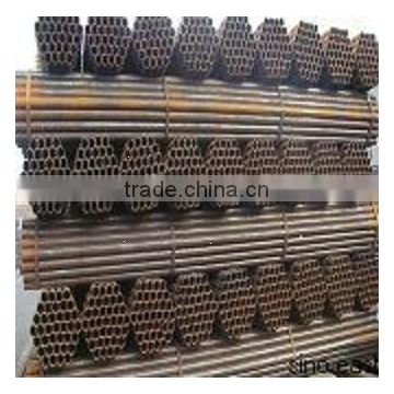 Black carbon steel scaffolding tube