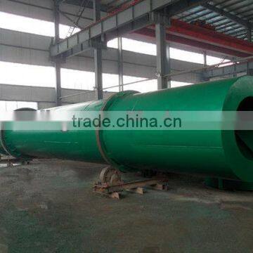 Rotary drum cooler for organic fertilizer