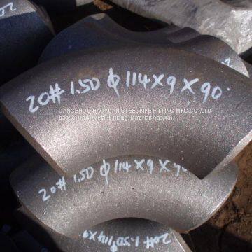steel elbow pipe fittings