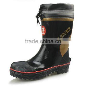 Popular in Japan Market Custom Made Cheap Unisex Wellies Rubber Rain Boots photo-2