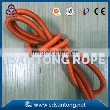 orange color bungee line rope