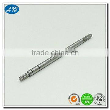 High quality steel cnc turning shaft for pos machine shaft