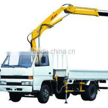 mini telescopic boom truck mounted crane sale