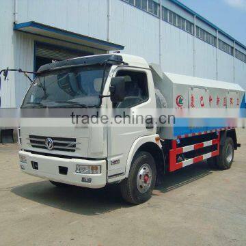 DFAC 4*2 small sealed rubbish truck for sale