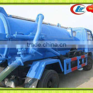 DongFeng DLK Sucking Sewage Truck, 3.5cbm sewer flushing vehicle