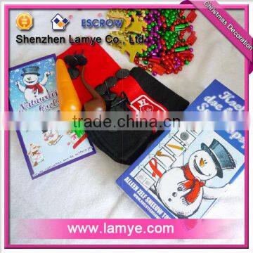 Hot Products for Christmas 2016 Snowman Kit Hat Nose Eyes photo-3